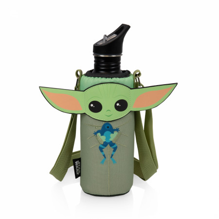 Star Wars the Mandalorian Grogu Bottle Cooler with Bottle
